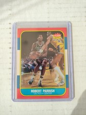 1986-87 Fleer Set Break Robert Parrish #84 *Celtics* 