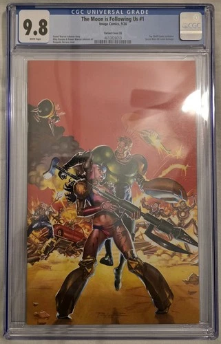 CGC 9.8 The Moon Is Following Us #1 - ZA Pasquale Ferrara Top Shelf Comic w/ COA