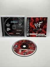 WWF Attitude Get It (Sony PlayStation 1 PS1, 1999) CIB W/ Reg Card