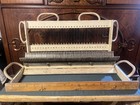 VTG Rare 1950's Bakery Cookie Slicer Hand Press Made in Sweden 21"X9" Heavy — photo 7