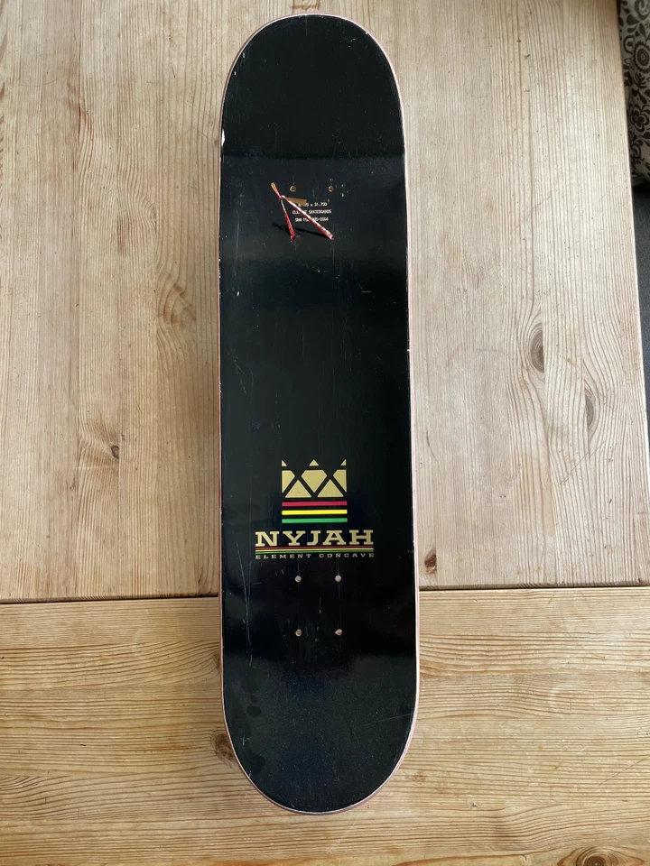 2018 Element Nyjah Huston  Lion Skateboard Deck - Bild 2 von 2