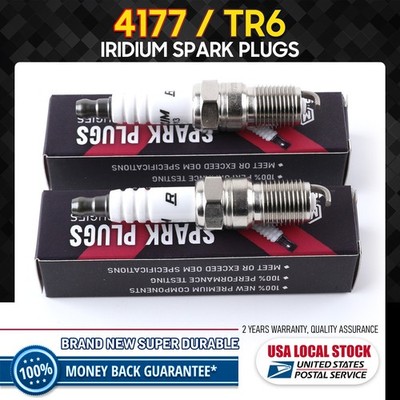 8Pcs New Iridium Spark Plugs Wear resistant&Durable OE# TR6 4177 For Mazda