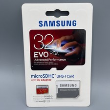 Samsung EVO Plus 32GB, Class 10 20MB/s - MicroSDHC Card - MB-MC32GA/AM