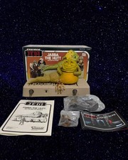 Vintage Star Wars Jabba the Hutt ROTJ Action Playset 1983 Kenner w  Box