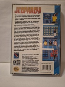 # Jeopardy (Sega CD, 1994) Complete CIB With RaRe ReG CaRD 