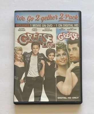 Grease Live and Grease We Go 2-gether John Travolta Olivia Newton-John DVD