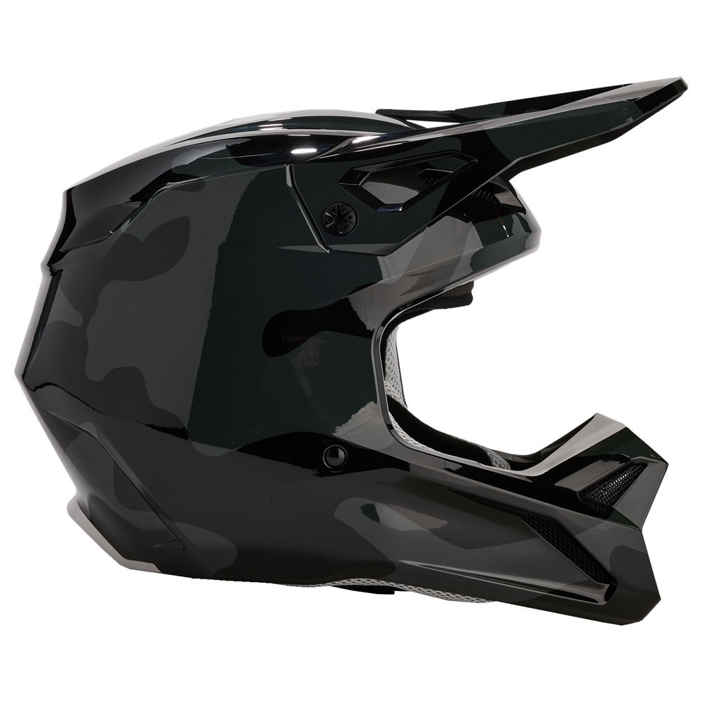 FOX ヘルメット 100% バンド付き 黒 Fox Racing V1 BNKR MIPS Dirt Bike / ATV Helmet X-Large Black Camo