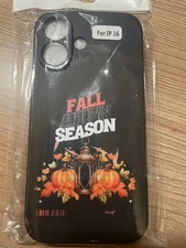 Fall Theme Cell Phone Case iPhone, Fall Pumpkin Case iPhone 16