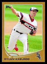 2013 Topps Update #US305 Dylan Axelrod /2013 Gold Chicago White Sox