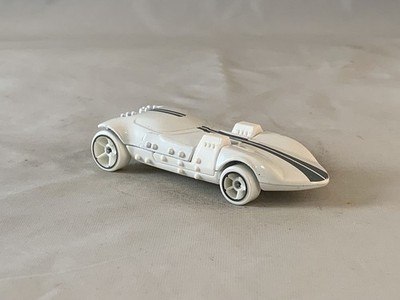 Hot Wheels Twin Mill HW Braille Racer 2023 Experimotors White