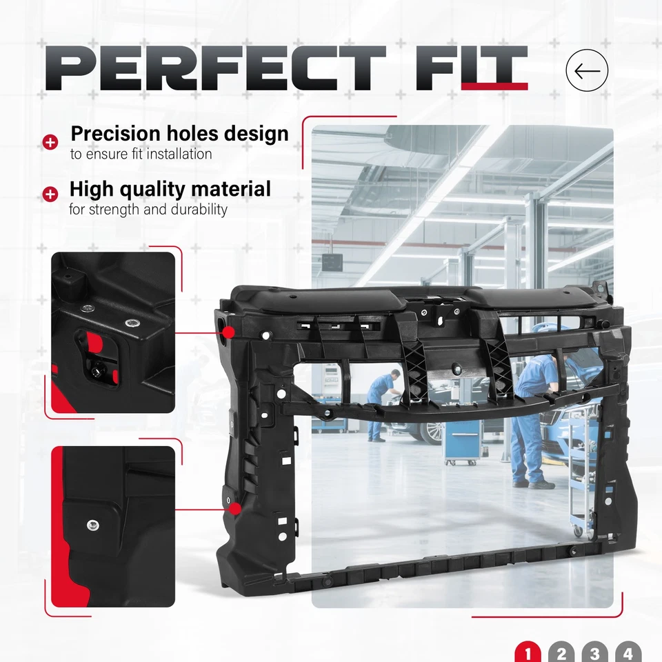 Radiator Support For 2012-19 VW Volkswagen Beetle Hatchback Assembly 5C5805588AF Foto 2 de 4