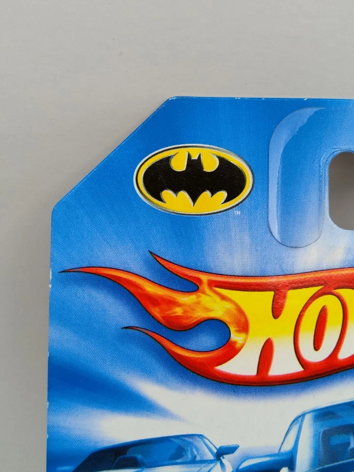Hot Wheels Batman 1966 TV Series Batmobile 2007 New Models Good Card - Image 3 of 4