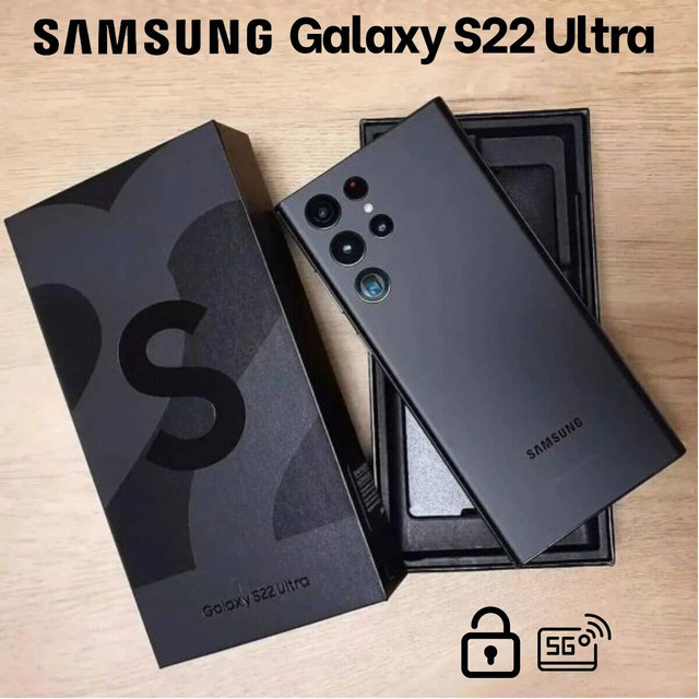 NEW SEALED Samsung Galaxy S22 Ultra 5G S908U 128GB/256GB/512GB Factory Unlocked