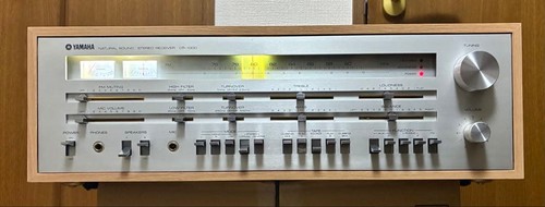 Yamaha CR-1000 Receiver Vintage Hi-Fi Silver Face Fully Serviced Mint Japan
