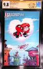 ULTIMATE SPIDER-MAN #1  SKOTTIE YOUNG AUTO YOUNG VARIANT COVER GRADED CGC 9.8