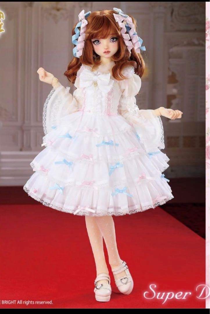 Baby The Stars Shine Bright Dollpa 52 Eternal Ribbon Feathery Jumper Off White