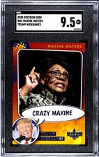 2020 Decision 2020 NN4 Maxine Waters Trump Nicknames SGC 9.5 MINT+