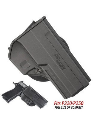 RH Sig Sauer SigTac 250 320 Full Size Compact Black Polymer Holster New Factory