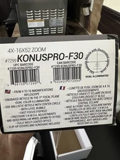 4X-16X52 ZOOM #7299 KONUSPRO-F30 Rifle Scope
