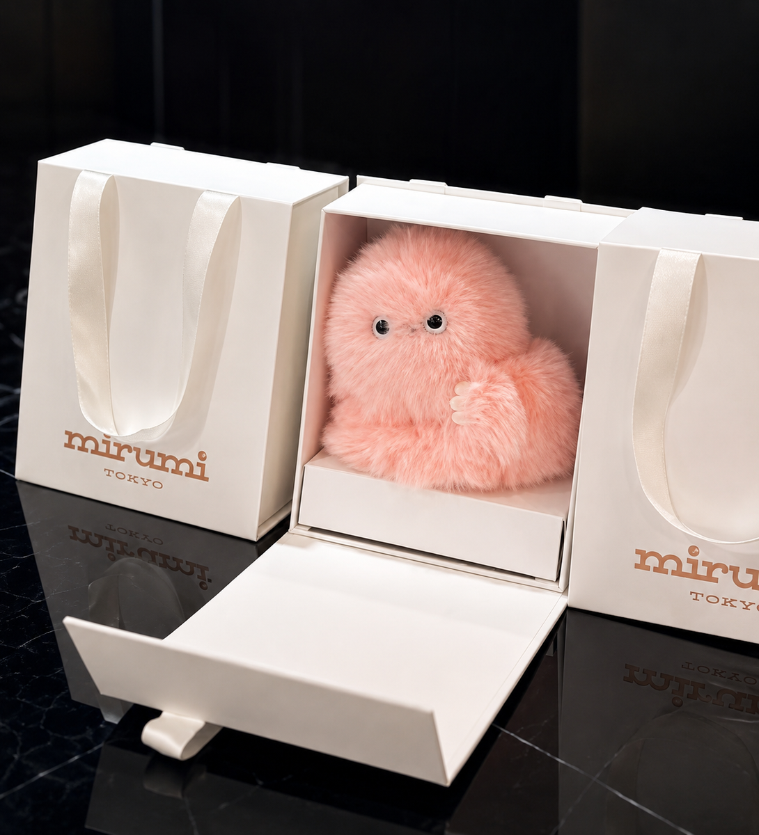 Mirumi Furry Robot Bag Charm by Yukai Engineering – Interactive