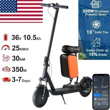 lot 350W-Scooter:-Dual-Shocks-&-Tech-Enhanced-Seat,-Upgrade-Your-Off-Road-Trip