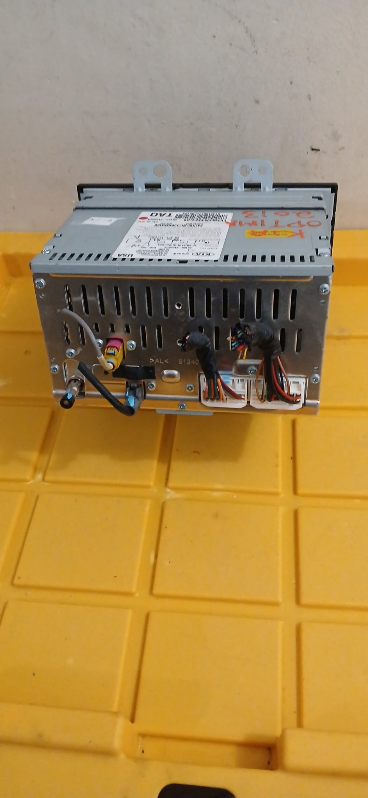 2013 Kia Optima Radio *Code Not Provided* #96160-2T000CA