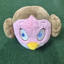 A111 Angry Birds Star Wars Pink Princess Leia Plush 8  Stuffed Toy Lovey No Sou