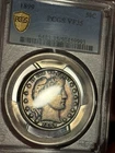 1899 Barber Half Dollar — PCGS VF35 Toned 🌈 See Video! 🔥