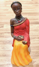 Soul Journeys nyimb Entito's Song Maasai Tribal African 19cm Tall 2003 Ornament