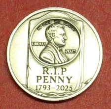 HOBO Nickel Rip Penny 1793 - 2025 Made from a Real US Nickel