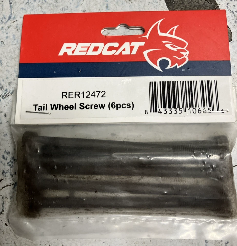 Redcat Kaiju RER12472 Tail Wheel Screw 6 pc - Image 3 of 4