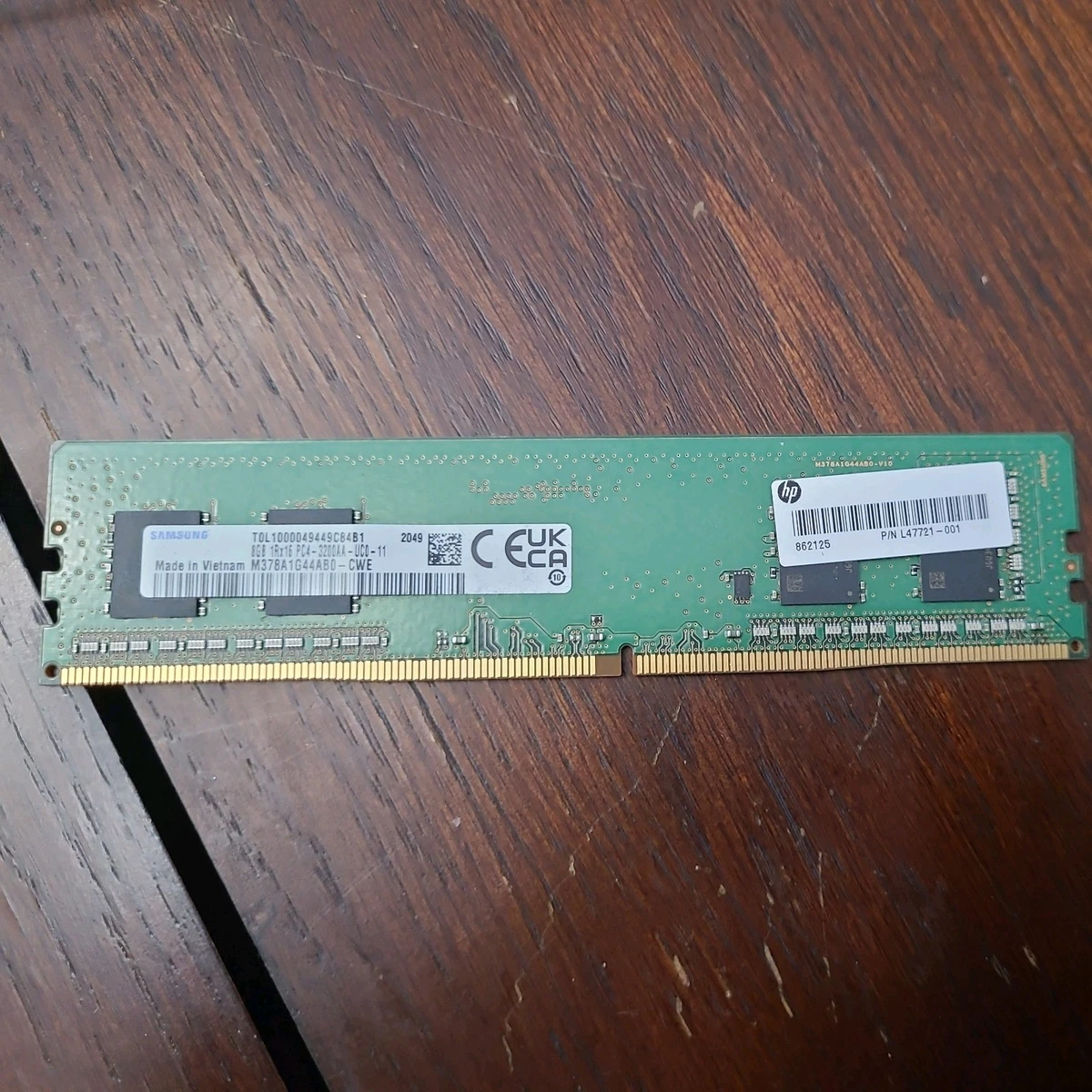 Samsung DDR4 SDRAM 8 GB Total Capacity Memory (RAM) for sale | eBay