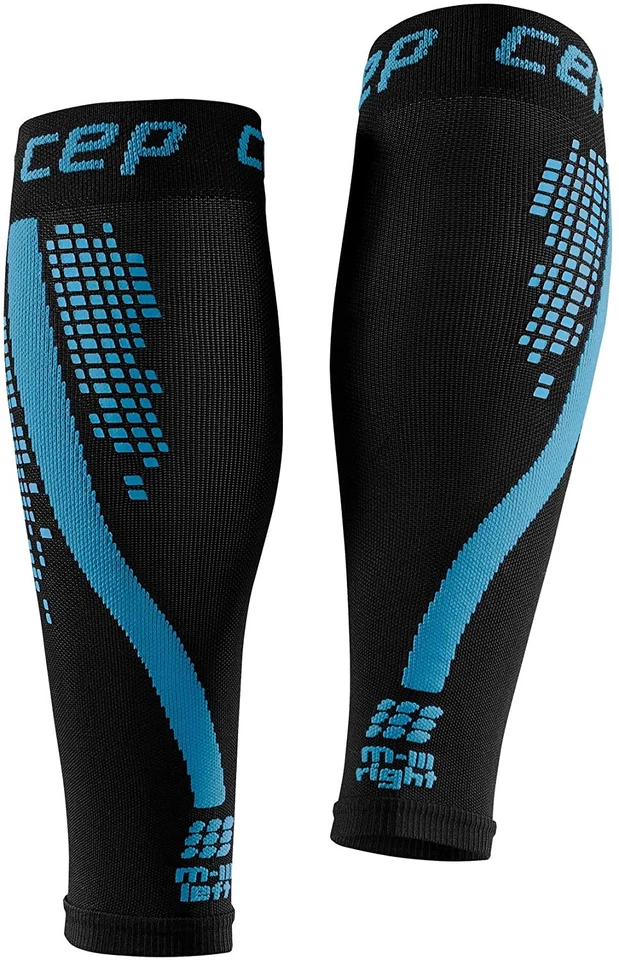 CEP Compression Calf Sleeves Reflective Nighttech Womens - Blue - Size IV - Image 2 of 4