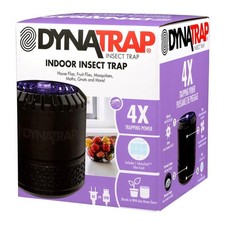DynaTrap Ultralight Indoor Flying Insect Trap 2420 yd 8 W - Black