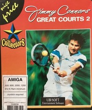 Jimmy Connors Great Courts 2 / Commodore Amiga 3,5" Disk / Blue Byte / Tested👍