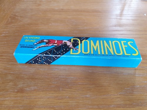 Vintage Dominos Set Greyhound Brand By J.W. Spear & Sons Ltd Full Set VGC - Picture 15 of 18