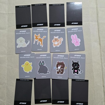 ATEEZ 13TH MINI ALBUM GOLDEN HOUR Part.4 APPLEMUSIC POB LUCKY DRAW