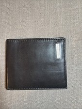 Swiss Gear Dark Brown Genuine Leather Bifold Wallet