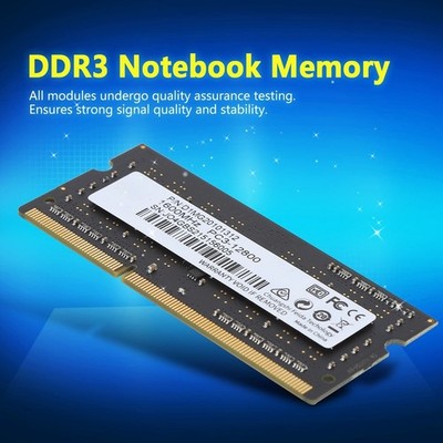 DDR3 RAM Slim Aluminum High Performance SODIMM DDR3 1600MHz PC3 12800 Notebook