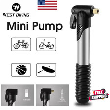 Mini Bike Pump Hand Air Pump Presta Schrader MTB Road Tire Inflator Pump USOpens