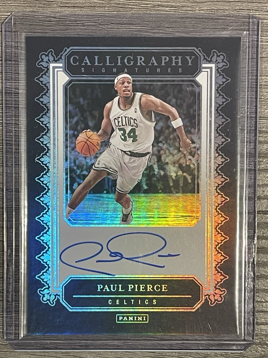 Paul Pierce Basketball Autographed Sports Trading Cards