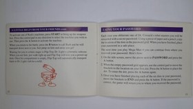 Nintendo Game Manual Notice: Mega Man IV 4  NES-4V-USA English