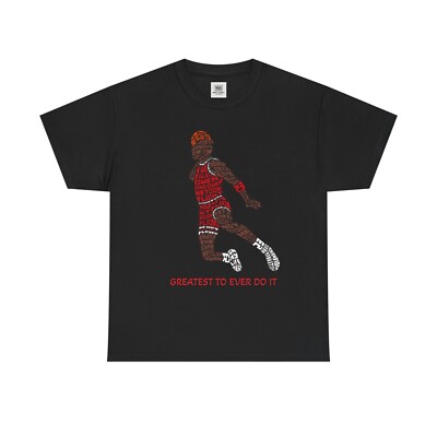 Greatest to Ever Do It Graphic Print Tee Black