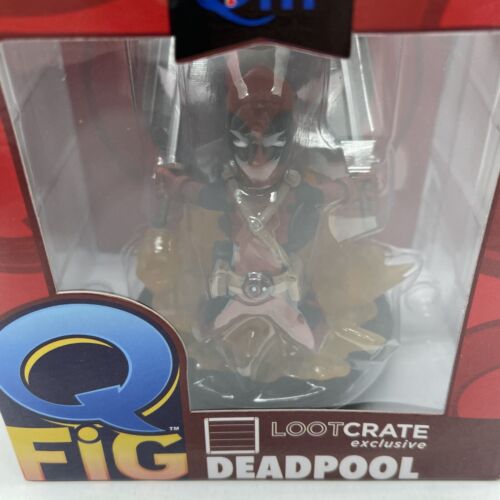 Marvel DEADPOOL Action Figure Q-Fig QMX Loot Crate Exclusive 2015 BRAND NEW - Picture 7 of 12