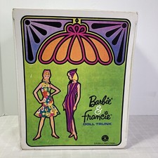 Barbie And Francie Doll Trunk Case R14641 Mattel 1965 Rare Vintage