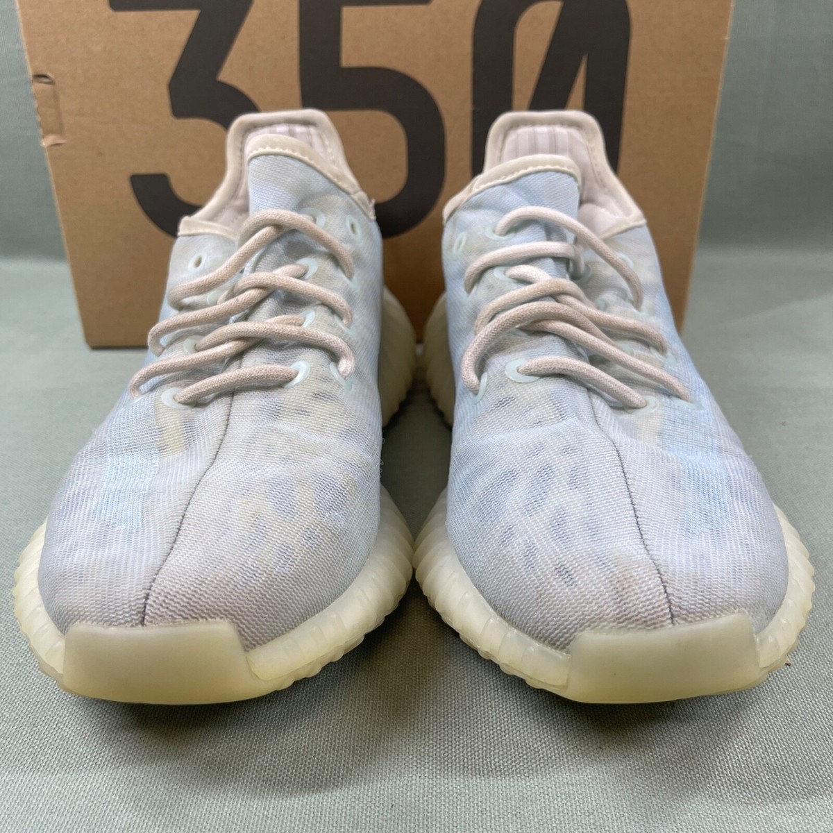 Adidas Yeezy Boost 350 V2 Size 5 GW2869 'Mono Ice' Monice