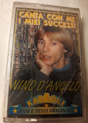 NINO D'ANGELO karaoke  MC/CASSETTA RARA nuova canta con me e i miei successi 16