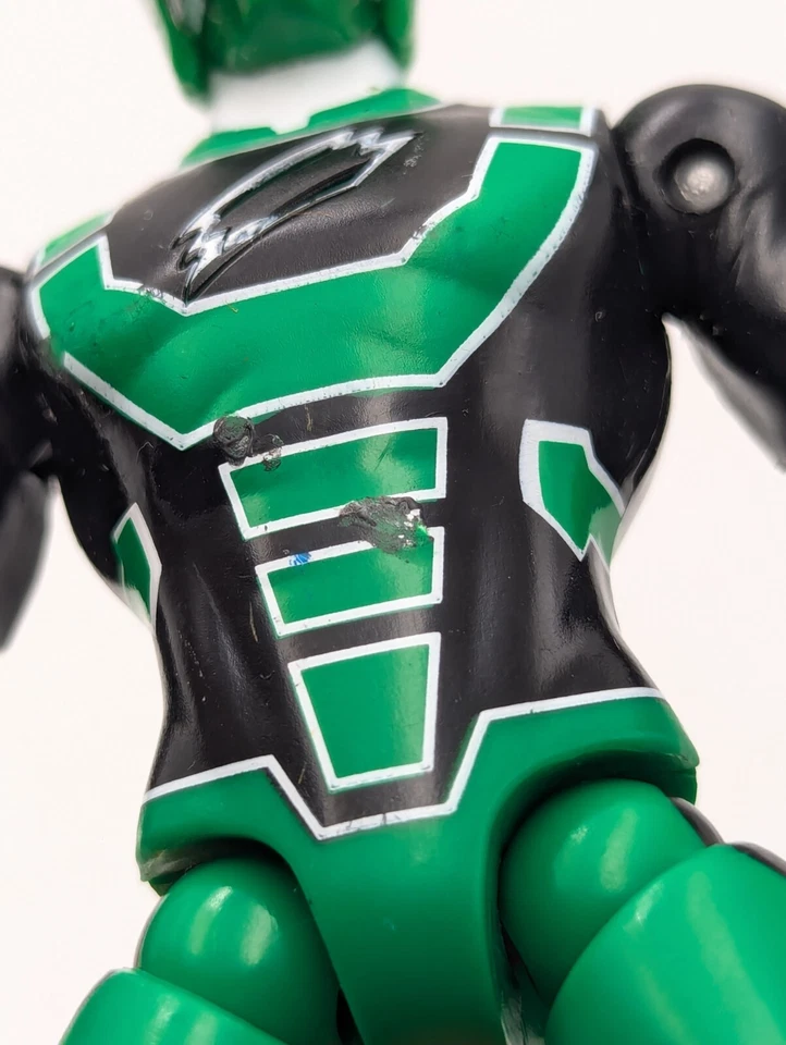 Power Rangers Jungle Fury Sound Fury Green Elephant Ranger 2007 6 дюймов - Изображение 4 из 4