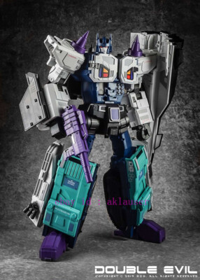 FANS HOBBY DOUBLE EVIL オーバーロード 非正規 TF Perfect New Fanshobby Double Evil Mb-08 Overlord Action Figure Toy