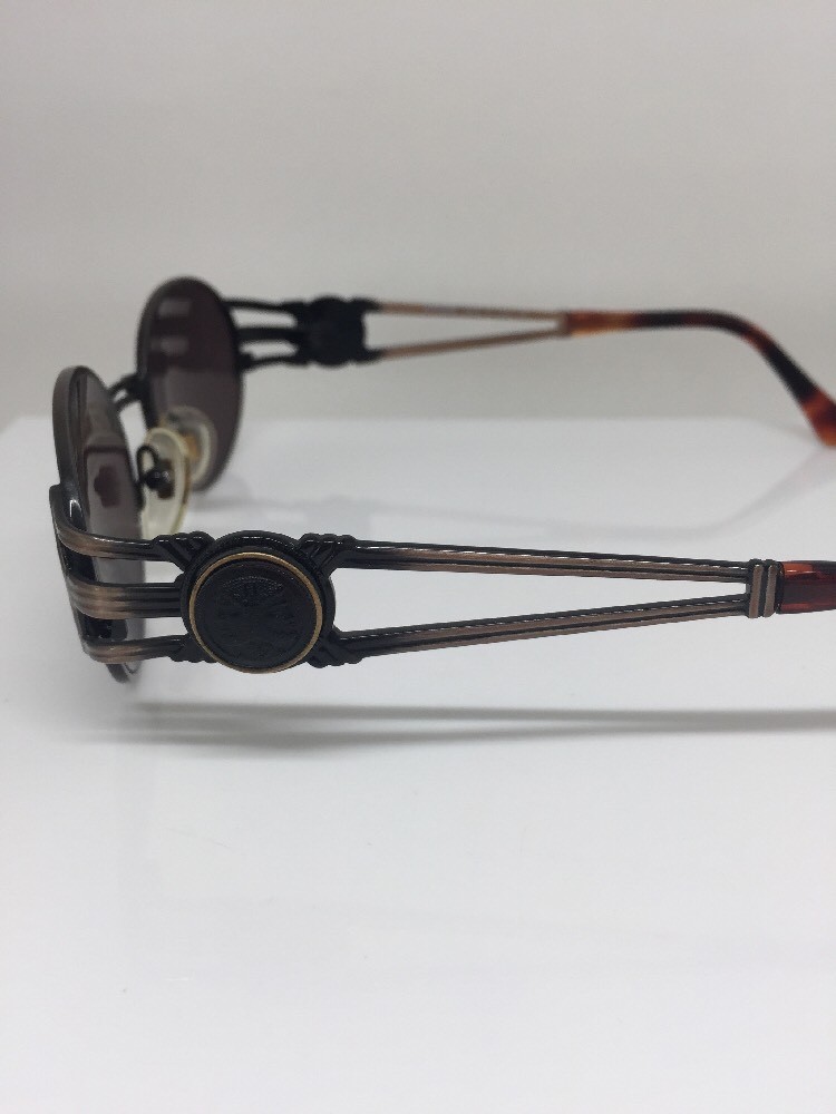 FENDI⑤ヴィンテージサングラス New Vintage Fendi SL 7035 Sunglasses Steampunk Antique Bronze